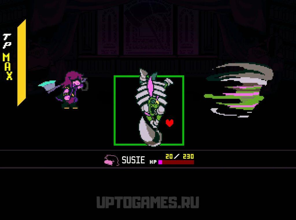 Hammer of Justice в Deltarune Глава 4
